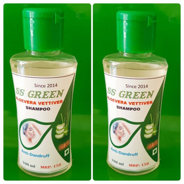 SS GREEN Aloe Vera Vettiver Shampoo - 100ml